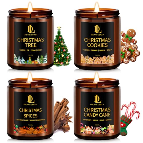 Holiday Candle Set, Scented Candle for Home...