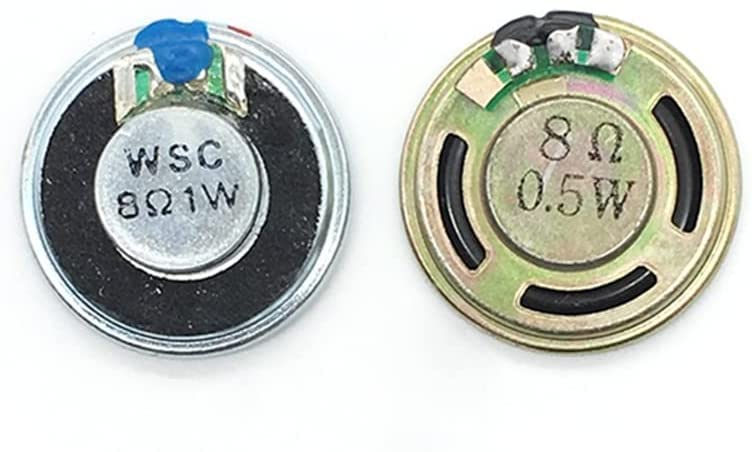 0.5W 1W Speaker Loudspeak for GameBoy Color Advance GBA GBC Game Console Replacement (1W)