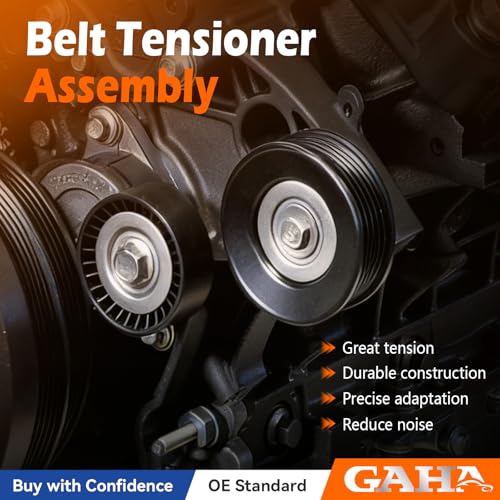 GAHA 419-211 Belt Tensioner Assembly with Pulley, Compatible for Ford 1997–2008 F-150/ F-150 Heritage, 1997–2003 E-150/ E-250 Econoline & Club Wagon, E-150/ E-250/ E-150 Club Wagon, # 5L3Z6B209AA by GAHA - Image 2
