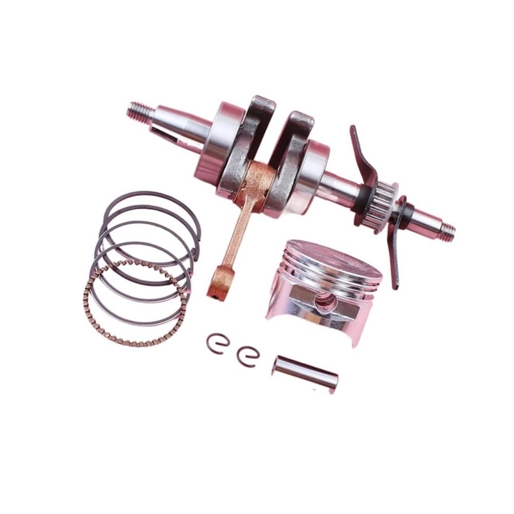 Kit de Anillo de retención de Pasador de pistón de cigüeñal de 39 mm, Compatible con GX35 GX 35, Motor pequeño de cortacésped de 4 Tiempos.