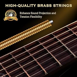 CAHAYA Guitare acoustique :38 pouces All Wood, Pour débutant, pour enfants adolescents et adultes avec sac de guitare, cordes en laiton, capodastre, médiator, autocollants d’échelle et tissu CY0354 - Les Beatles, Paul McCartney, John Lennon, RIngo Starr, George Harrison CAHAYA Guitare acoustique :38 pouces All Wood, Pour débutant, pour enfants adolescents et adultes avec sac de guitare, cordes en laiton, capodastre, médiator, autocollants d'échelle et tissu CY0354 – Image 3