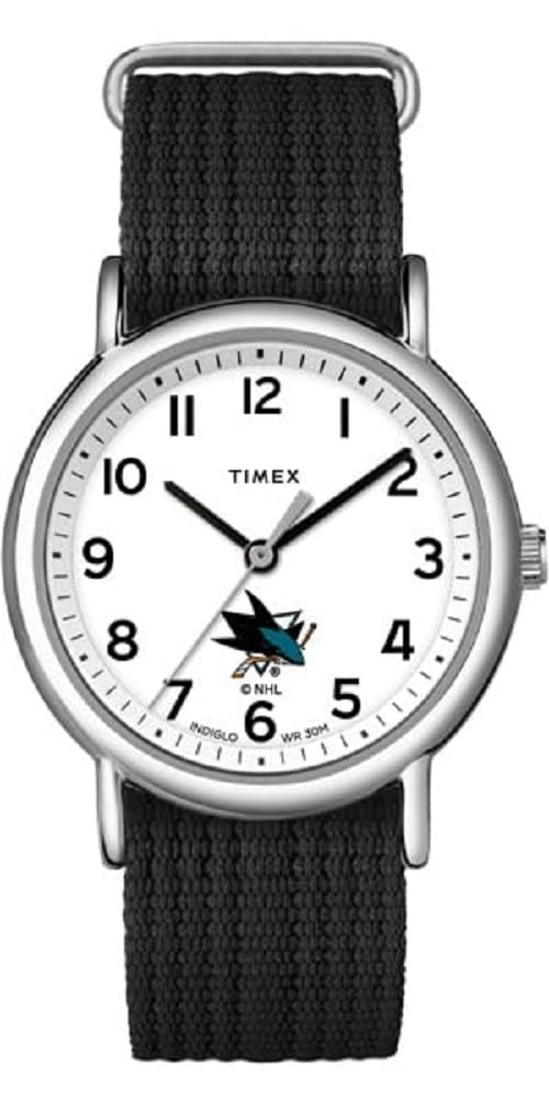 TIMEX Unisex Weekender 38mm Watch with Slip-Thru Single Layer Strap