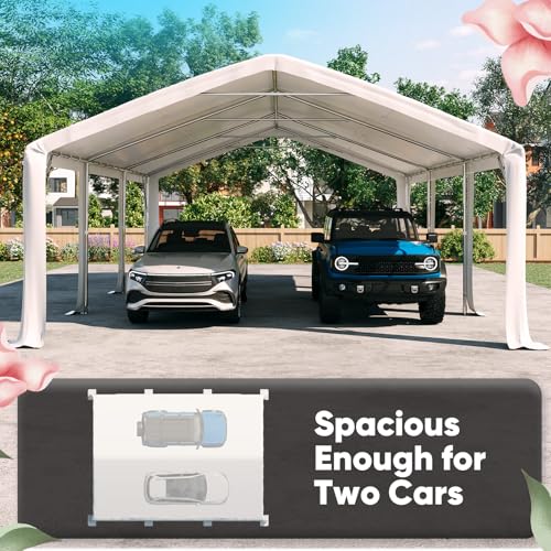 image for Quictent Premium 20x20 Party Tent Heavy Duty Outdoor Gazebo White Even