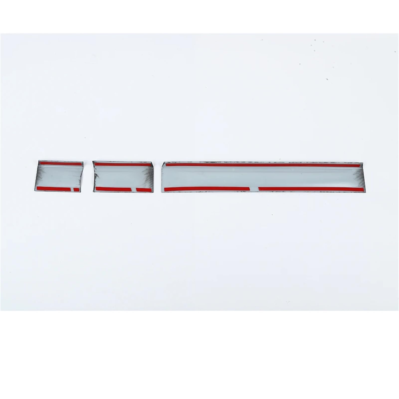 Konsola Środkowa Pasuje do Dodge'a Pasuje do Nitro 2007-2012 Deska rozdzielcza samochodu Konsola środkowa Paski dekoracyjne Wykończenie Stylizacja wnętrza(ABS 3PCS)