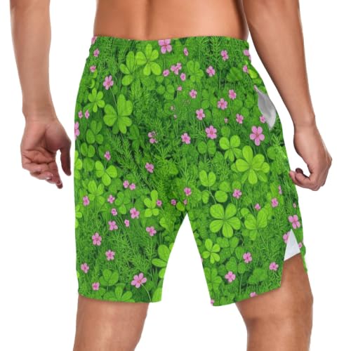 Short d'entraînement double couche pour le crossfit