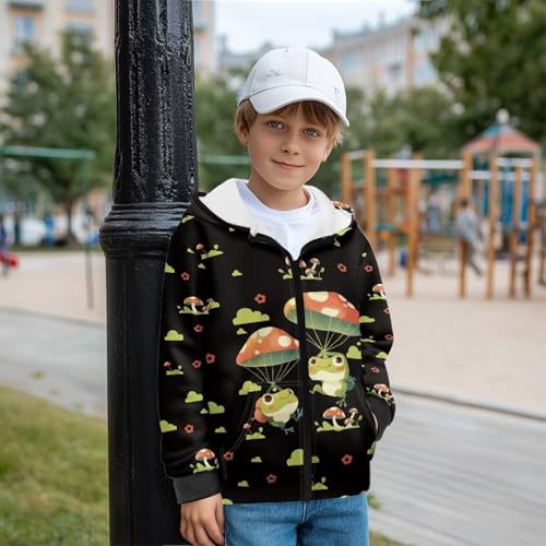 Rnyleeg Boys Jackets Zip Up Hoodies for Boys Kids Sweatshirt Cardigan with Pockets Comfy Long Sleeve Tops Birthday Gifts2