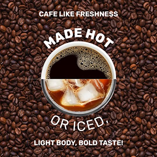 Image of Beanly Dip Coffee Dark | Pack of 10 Hot Brew Bags | Easy Brew Coffee | 100% Arabica Coffee | Drip Coffee | Bold and Strong | Dark Roast | No Equipment Required