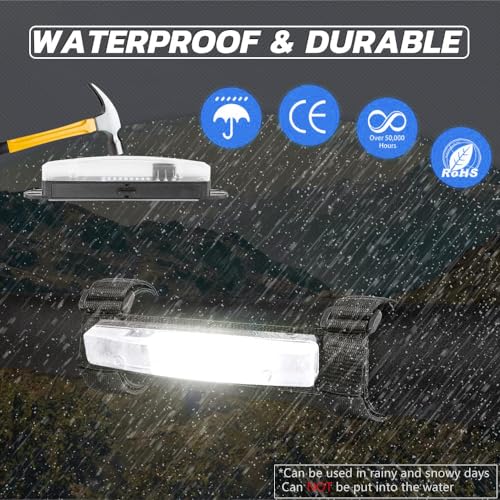 Luz LED de cúpula interior para UTV y ATV accesorio universal de barra enrollable todoterreno 4