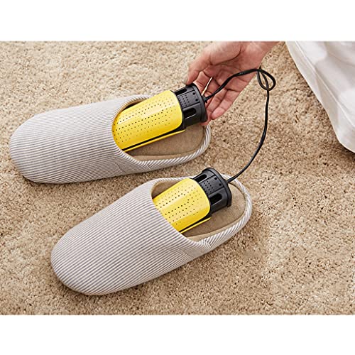 Secador de Calzado Portátil Doble Núcleo Amarillo miniatura 2