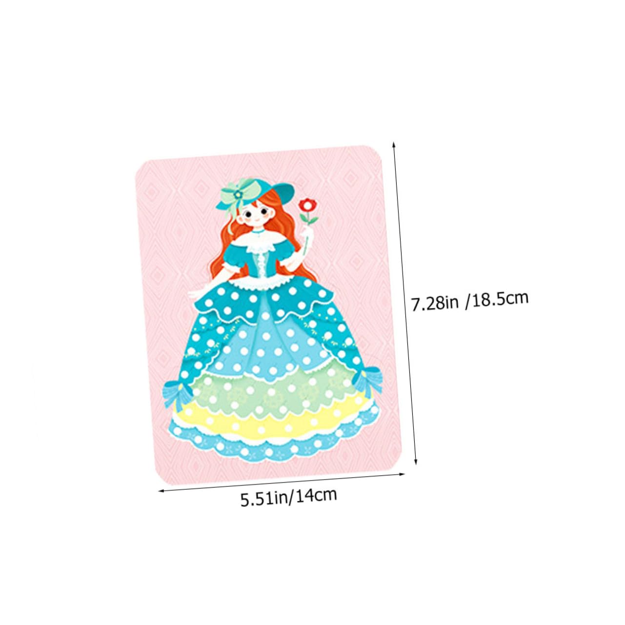 TOYANDONA Juego de Dibujo Punción para Niños, 2 Sets, Tela y Plástico