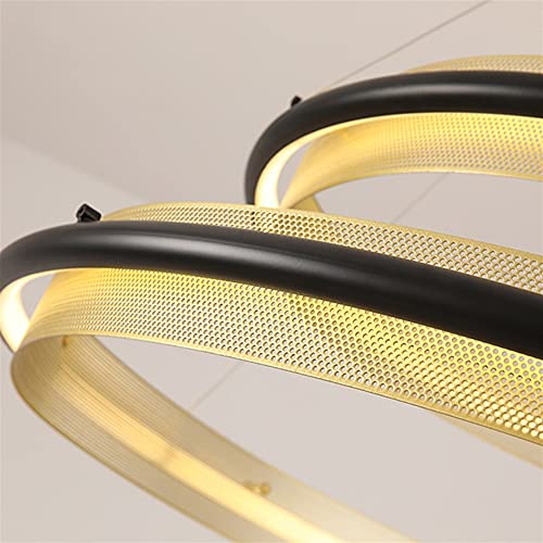 Lustres LED à intensité variable 60cm suspendus de chambre et bureau