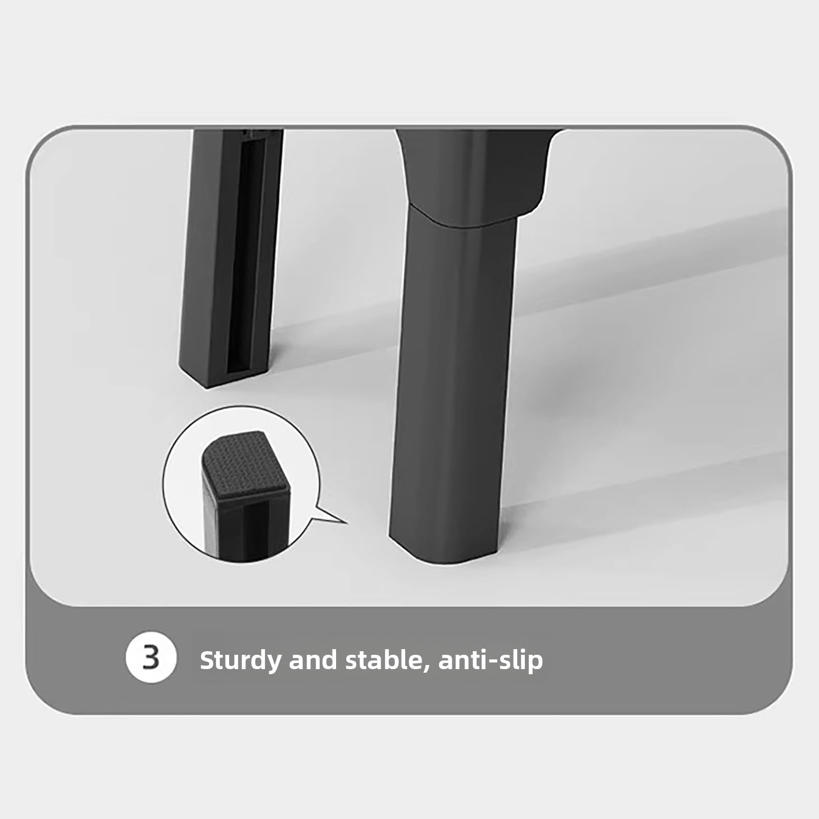 Gamelles Surélevées pour Chien, Support de Gamelles Surélevées Pliables sur 5 Niveaux Réglables en Hauteur avec en Acier Inoxydable pour Chiens de Petite, Moyenne et Grande Taille (Black)