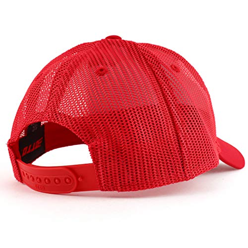 Armycrew Yellow American Flag Patch Youth Size 6 Panel Trucker Baseball Cap2