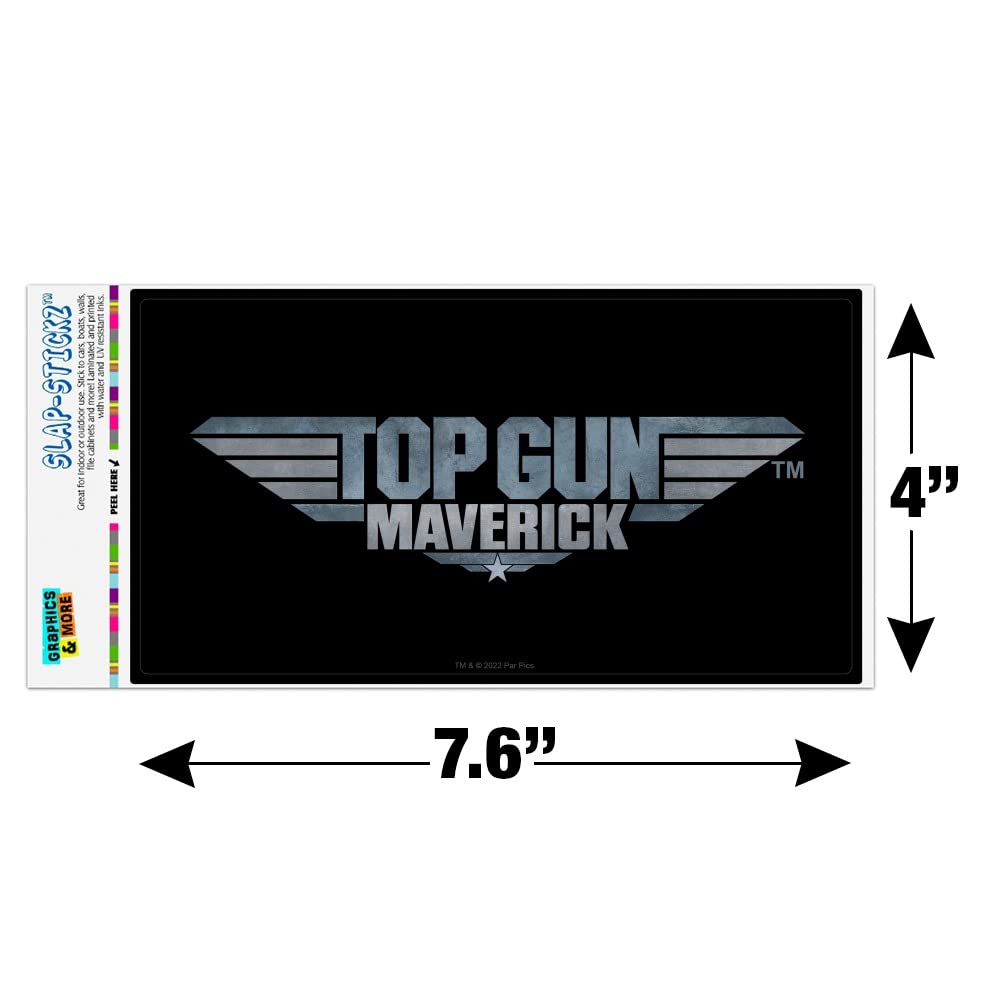Amazon.com: GRAPHICS & MORE Top Gun: Maverick Logo