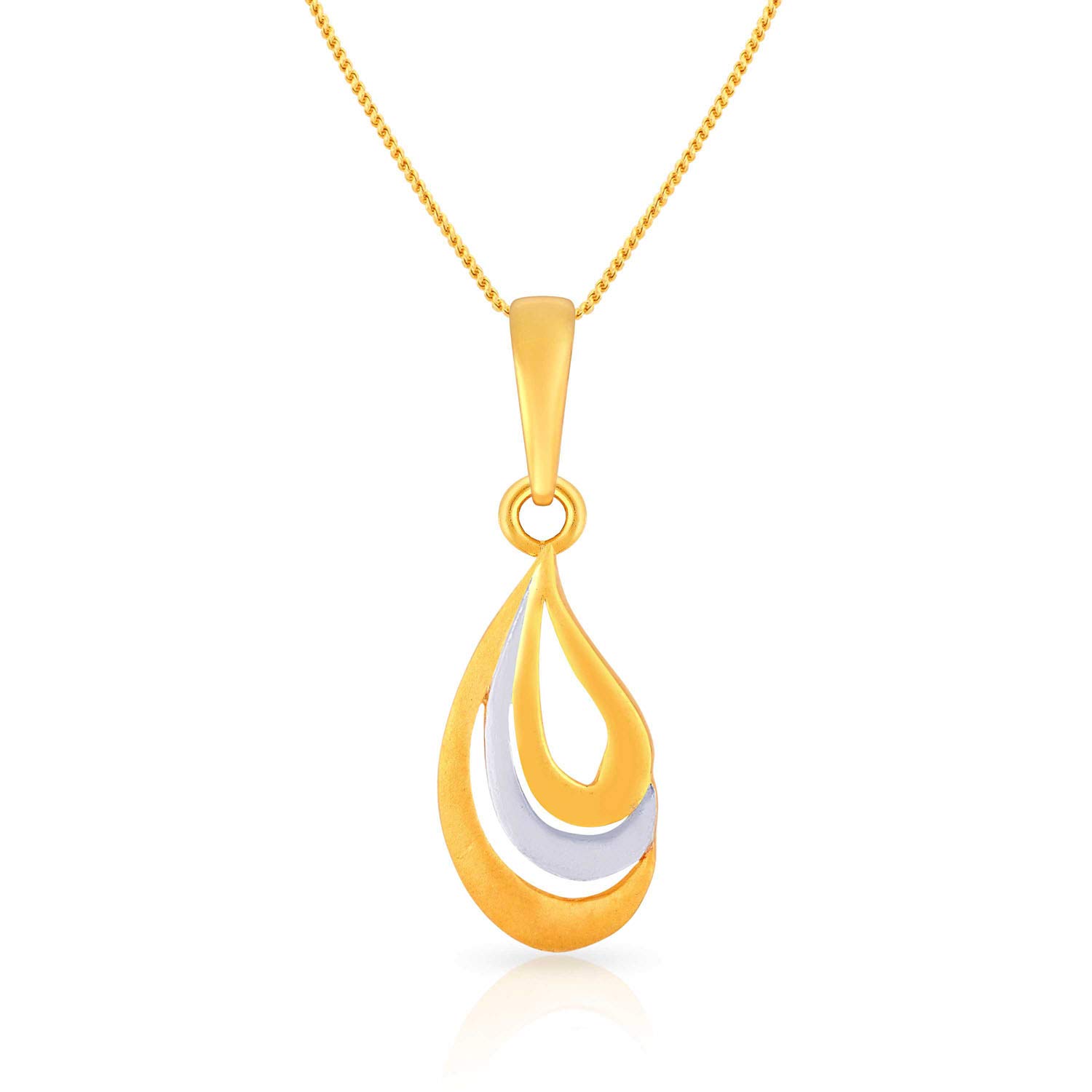 Yellow Gold Pendant for Women 22k | 22 kt (916) BIS Hallmark Gold Pendant for Women & Girls | 22 Karat Gold Jewellery for Birthday, Wedding, Anniversary & Diwali Gift