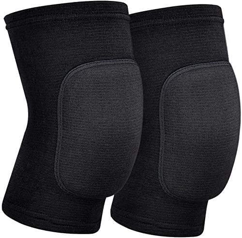 Aweskmod Genouillère de Compression, Soulage Arthrite et Douleurs Articulaires, Antidérapantes Sports de Athlète Support de Elastic Genou Manchon pour Homme et Femme, Course à Pied, Sports (L(28CM))