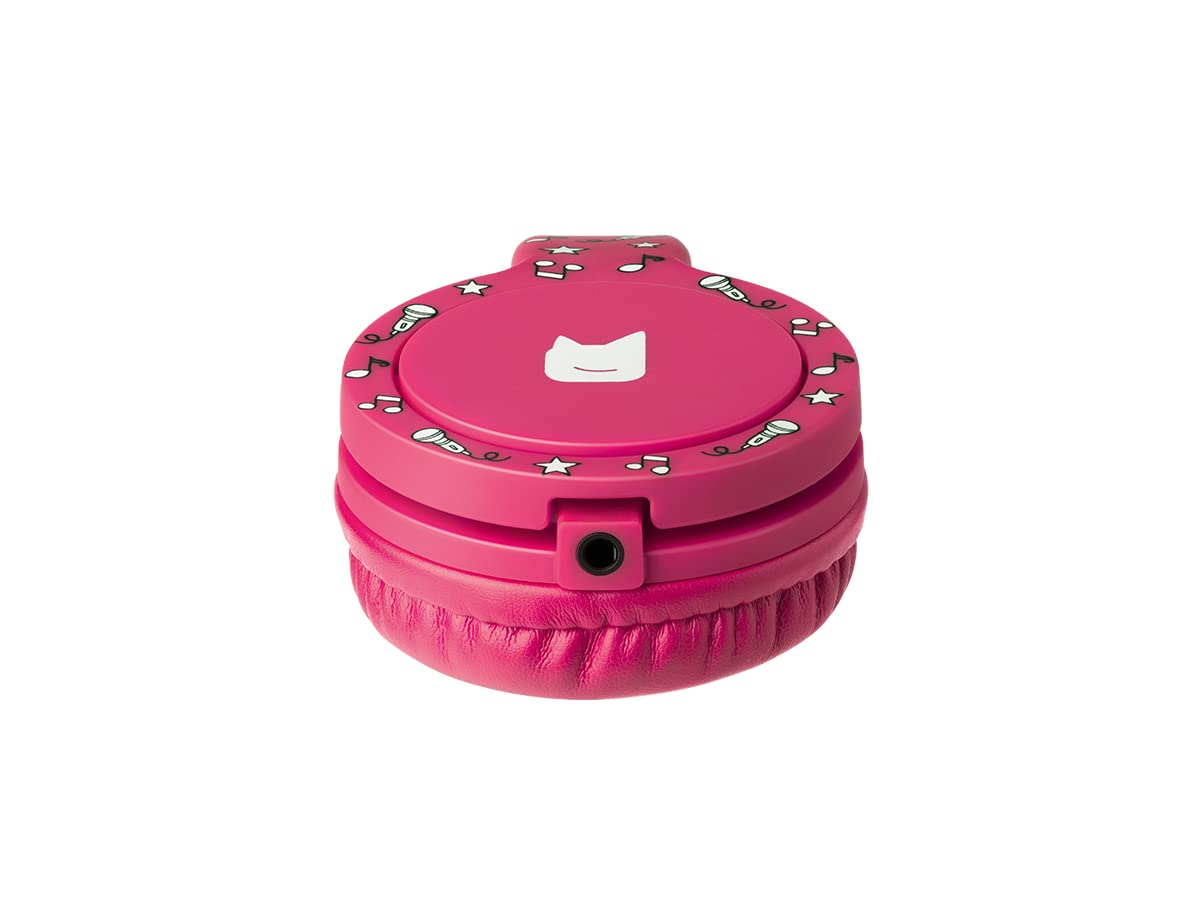 tonies-Lauscher – verstellbare Kinder Kopfhörer mit Lautstärkebegrenzung, Over Ear Kopfhörer mit Kabel und gepolsterten Kopfbügeln, Pink