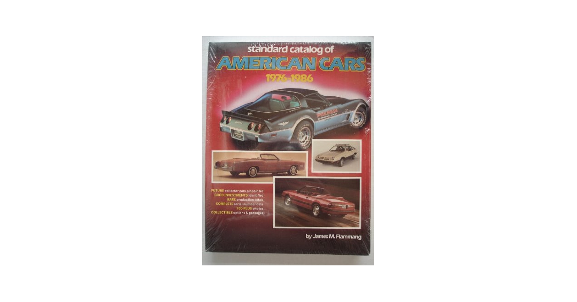 standard catalog of AMERICAN CARS 2冊USED Standard catalog of American cars, 1976-1986: James M