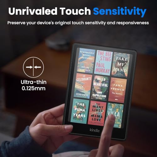 Image of ZORBES 2Pcs Screen Protector for Kindle Paperwhite 12th Generation 2024