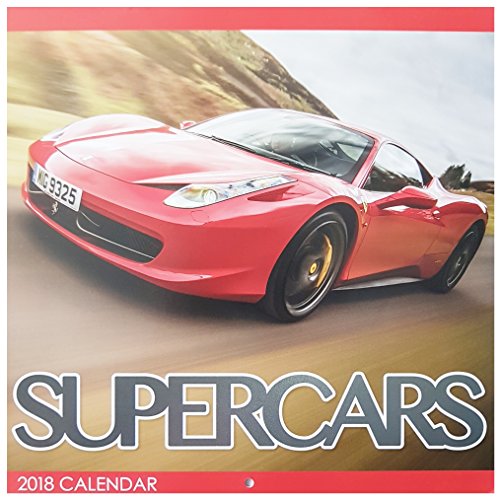 Télécharger 2018 Super Cars carré Calendrier mural 16 mois Sports Performance ultime Racing de Noël Annivers PDF Ebook En Ligne