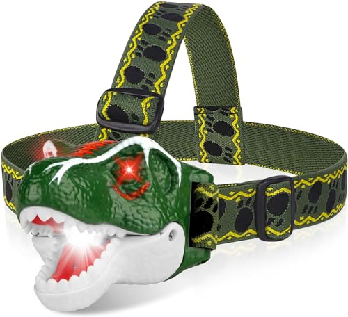 T-Rex LED Headlamp for Kids