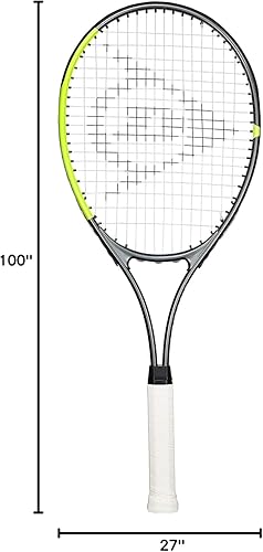Miniatura 4 de Dunlop Sports SX 27 - Raqueta de tenis pre-encordada, tamaño de agarre 38