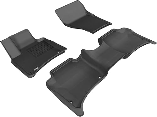 3D MAXpider Kagu - Juego completo de alfombrillas compatibles con Porsche Cayenne (92A) 2011-2018 /Volkswagen Touareg 2011-2017