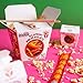 Raindrops Gummy Candy Noodles Takeout Box with 6 Kinds of Candies - Yummy Shrimp, Egg, Vegetables and Toppings Made from Gummies, Ropes and Marshmallows - Fun and Unique Candy Gifts (1 Box)