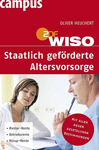 Preisvergleich Produktbild WISO: Staatlich geförderte Altersvorsorge
