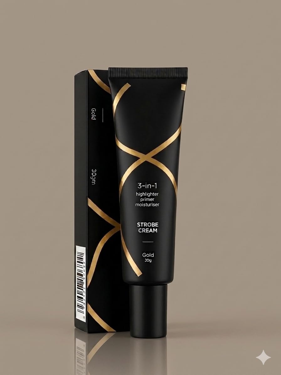 Combo of Strobe Cream, Pack of 2, Rose Gold and Gold 30g Each, Illuminating Makeup Primer and Highlighter-image-8
