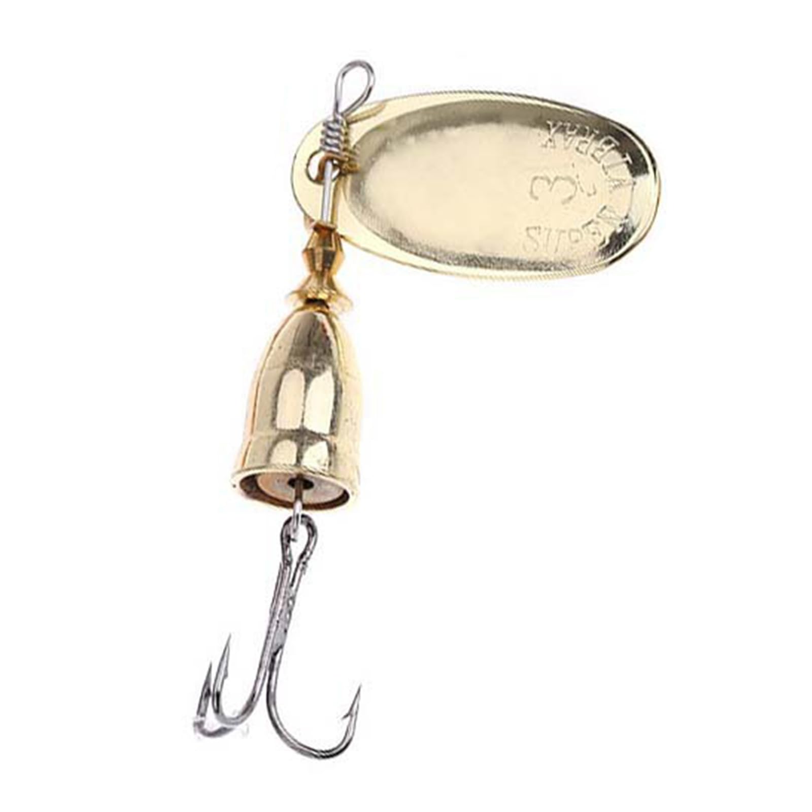 Maxtonser Fishing Lure Spinner Baits Topwater Bass Fishing Lures Spinner Fishing Lures with Triple Hook Sequins Artificial Baits