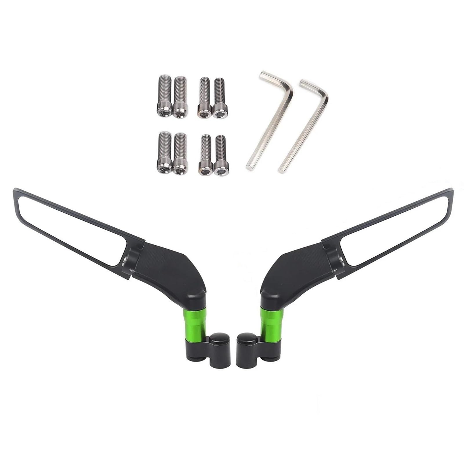 Espejos giratorios de motocicleta Aprilia SR GT 200 con visión ampliada