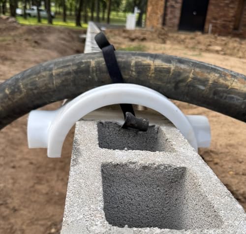 Support de pose de tuyau robuste LINE-Cradle pour béton projeté et pompes