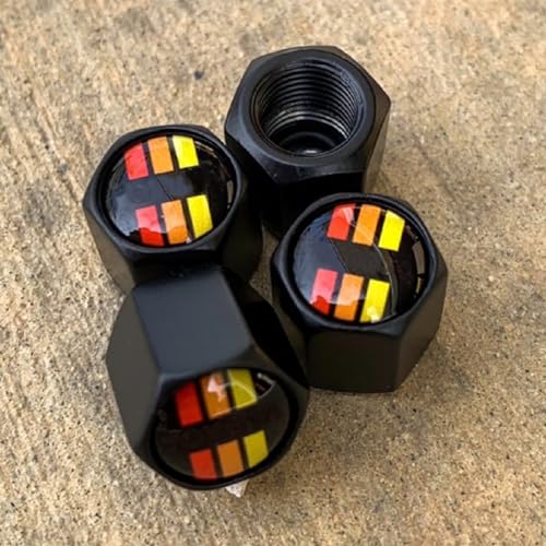 TACTILIAN Retro Car Tire Valve Stem Caps for Cars, Trucks, ...