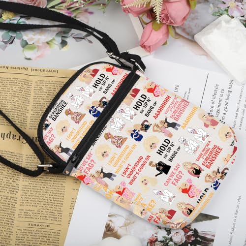 VAMSII TV Show Inspired Gift Crossbody Bag LGBTQ Pride Travel Bag TV Show Fandom Gift3