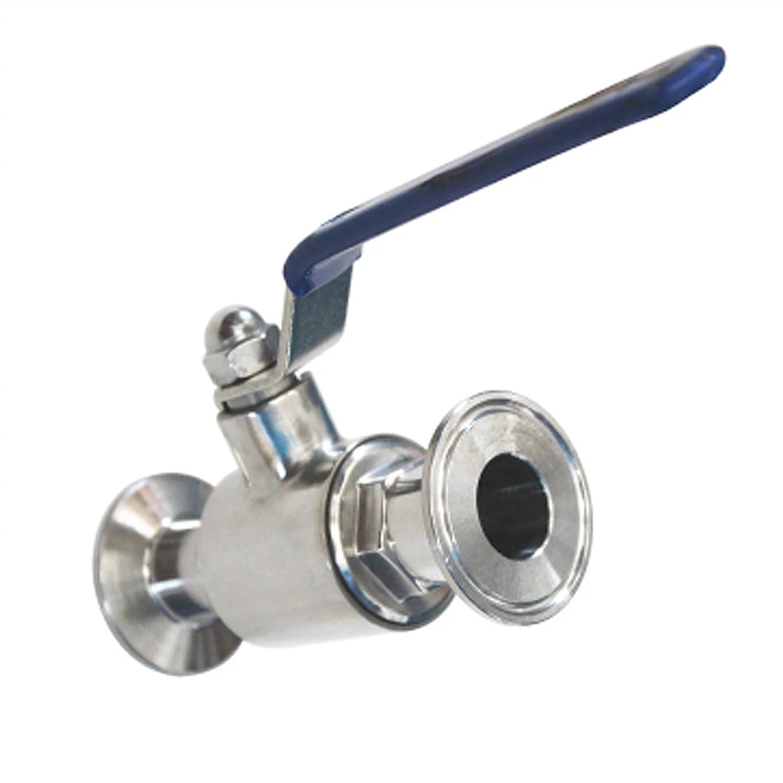 76mm 304 Stainless Steel Sanitary Ball Valve two piece Tri Clamp Ferrule Type For Food Homebrew Product