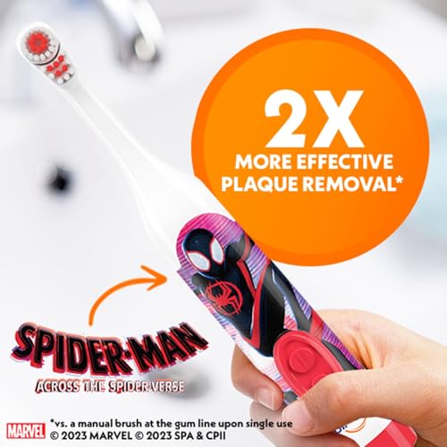Arm & Hammer Kid’s Spinbrush Spiderman Powered Toothbrush, 1 count - image 4