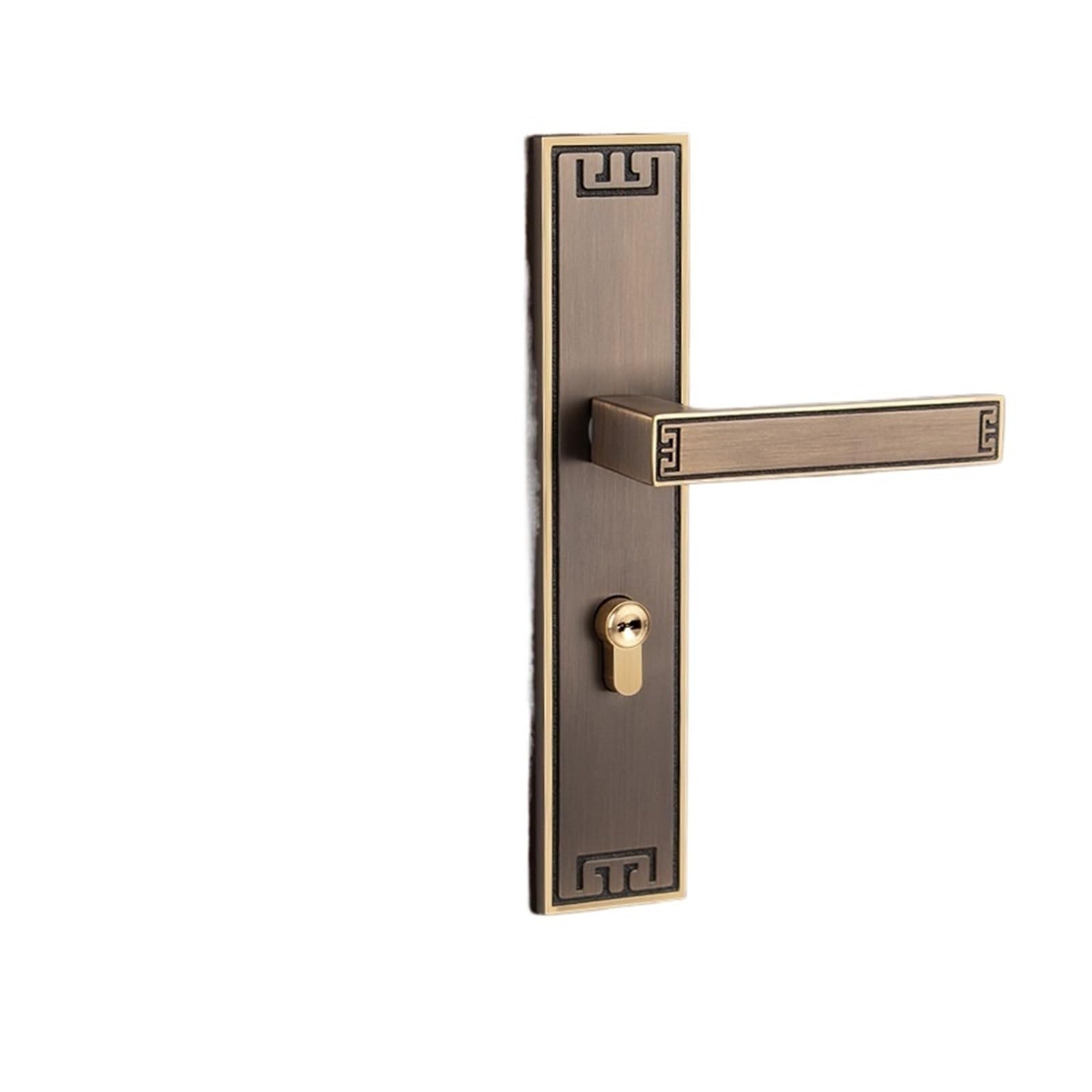 Aepqbgqj One Color Chinese Style Pure Copper Door Lock For Bedroom Silent, Magnetic