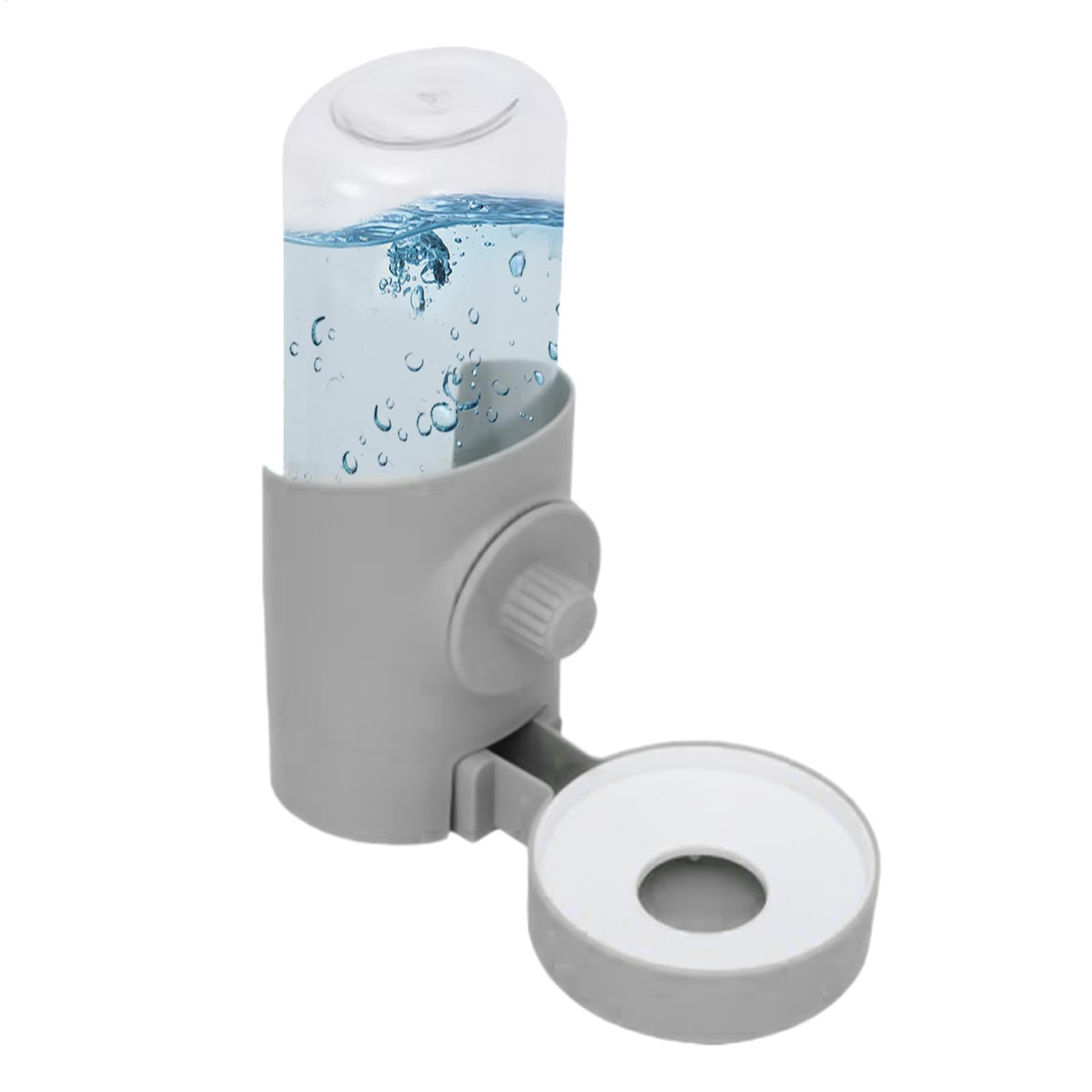 Dispensador de agua para mascotas, dispensador de agua para jaula de perro, herramienta de beber de gran capacidad para gatos, cachorros, conejos y otros animales