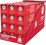 STARBUCKS Toffee Nut Flavoured Coffee Capsules by Nespresso, Blonde Roast Coffee, Pack of 12 x 10 Pods (120 Capsules)