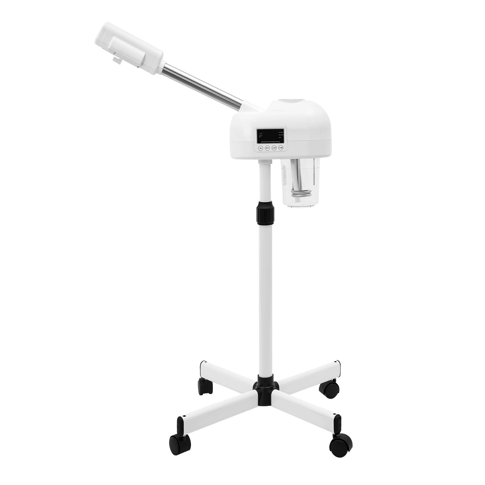 Vaporisateur professionnel pour le visage, nettoyeur de pores, convient pour le salon et la maison, brume chaude, bras extensible, aromathérapie