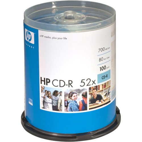 HP 52x 700mb CDR 100 Pack Spindle