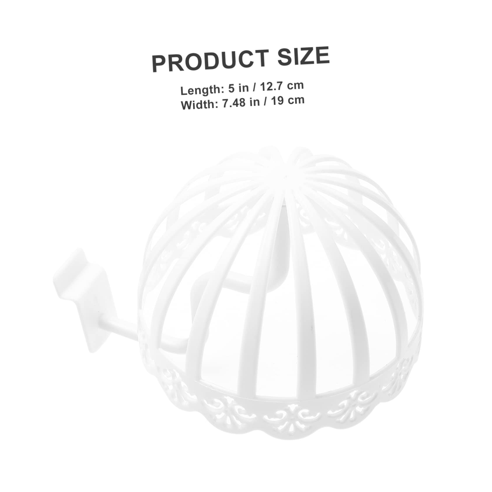 KOMBIUDA 3 Piezas De Soporte De Almacenamiento Para Sombreros De Bebé Expositor De Sombreros Organizador De Modelado Percha De Plástico Para Armario.