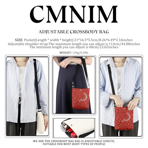 CMNIM Science Fiction Book Series Merchandise Book Lover Crossbody Bag Inspired Purse for Bookish Merch2