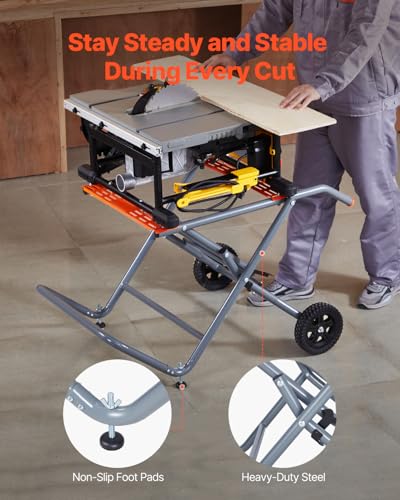 VEVOR Portable Table Saw Stand