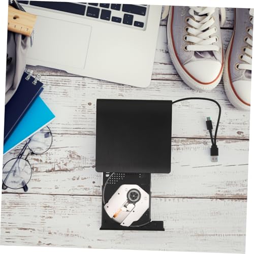 Lecteur CD DVD Externe PC Portable Graveur de Disque USB C pour Windows et Mac - 4