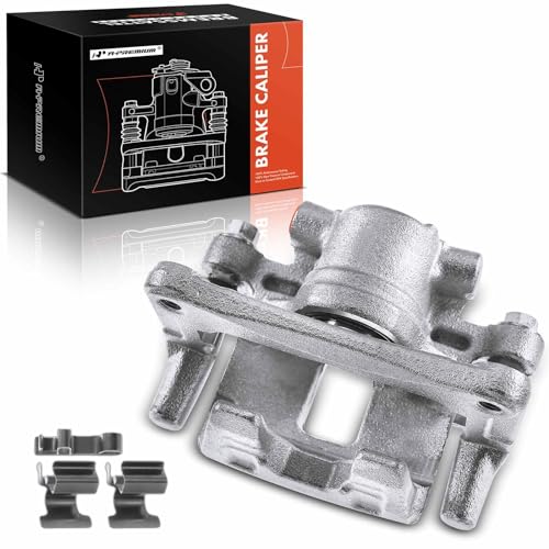 Image of A-Premium Rear Right Passenger Side Disc Brake Caliper with Bracket | Compatible with Chrysler, Dodge, Mitsubishi and Jeep Models - 200, Sebring, Avenger, Compass, Patriot, Lancer, Outlander
