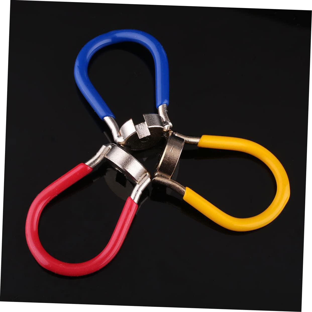 Uonlytech 3 Set di Regolatori per Chiavi A Brugola Nichelati Facili da Usare per Il Trasporto 6 Pezzi * 3