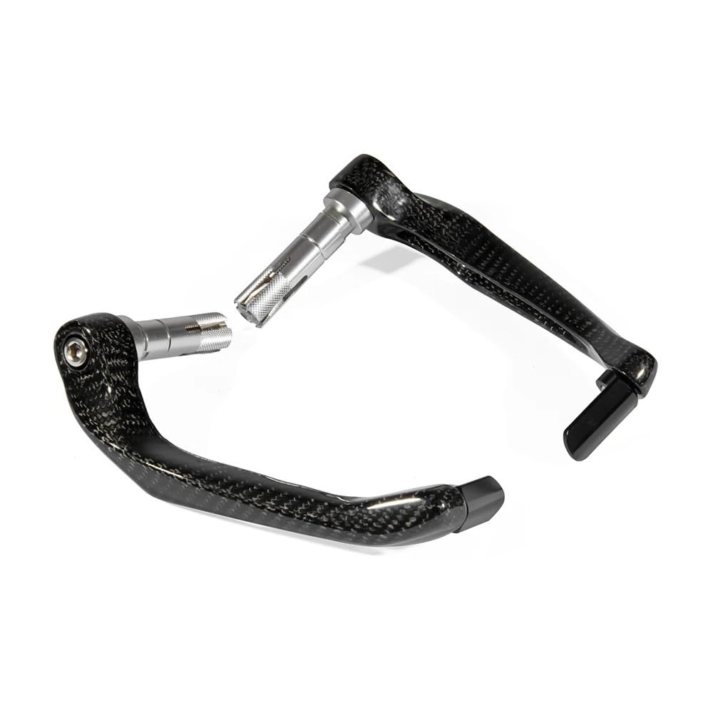 Motocykl Handguards Osłona uchwytu motocykla Uniwersalna Osłona Z Włókna Węglowego Dźwigni Sprzęgła Hamulca(Left and right)