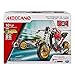 MECCANO - VOITURE ET MOTO 5 MODÈLES - Coffret Inventions Avec 132 Pièces Et 2 Outils - Jeu de Construction - 5 Modèles Différents de Véhicules à Construire - 6053371 - Jouet Enfant 10 Ans et +